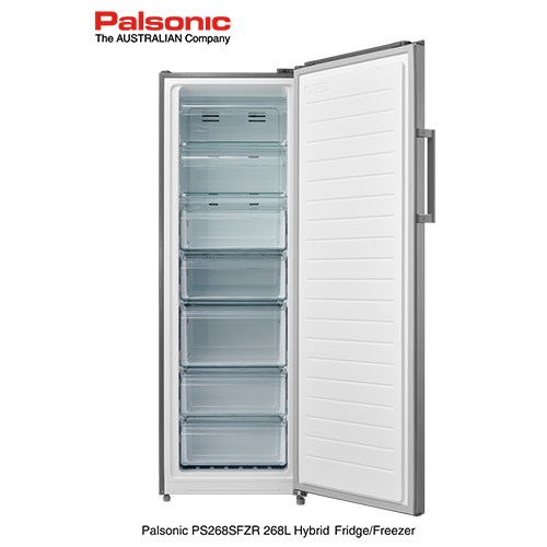 268L FRIDGE/FREEZER CONVERTIBLE REVERSIBLE DOOR