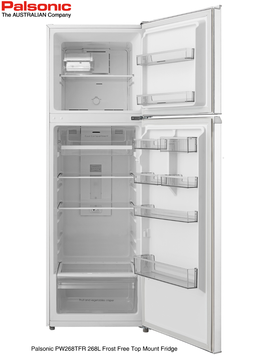 268L TWO DOOR TOP MOUNT FRIDGE