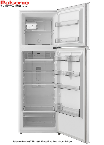 268L TWO DOOR TOP MOUNT FRIDGE