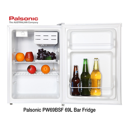 69L SINGLE DOOR BAR FRIDGE